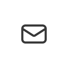 mail icon line style