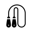 skipping rope glyph icon