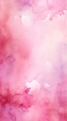 Canvas Print - Watercolor art background. Old paper. Pink texture for cards, flyers, poster, banner.	
