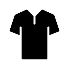 shirt glyph icon