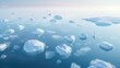 frozen dome icebergs landscape illustration arctic polar, ocean water, beauty majestic frozen dome icebergs landscape
