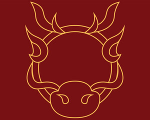Wall Mural - vector imlek_1. Vector chinese new year art style eps 10
