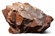 Iron ore isolate on transparent background, png file