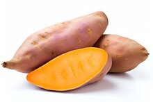 A Group Of Sweet Potatoes