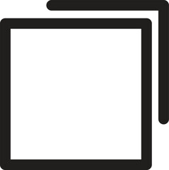 Poster - Tabs icon . Add new tab icon vector isolated on white background