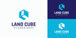 Minimalist cube logo design