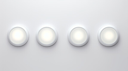 white buttons background