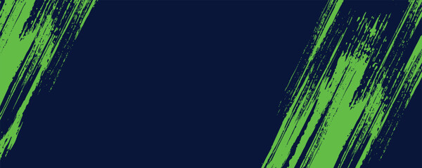 Abstract blue banner design vector, dynamic sporty horizontal background template for media promotion