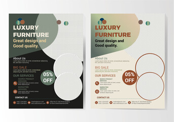 Luxury Furniture Flyer Templet  