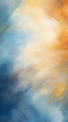 Wall Mural - blue and honey color gradient abstract background