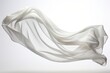 background white cloth elegant Smooth foulard clothes motion levitation beige cream transparent float silk fabric wind isolated satin shadow flutter colours material wave textile soft light
