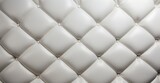 Fototapeta Sypialnia - white quilting texture in a close up
