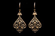 Moroccan Filigree Earrings - Morocco - Earrings showcasing intricate filigree work, influenced by Morocco's rich history of craftsmanship