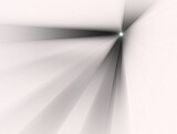 Fototapeta  - Ciemne i jasne promienie skupione w świetlnym punkcie na białym tle