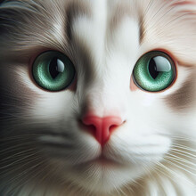 Green Eyed Cat　緑目の猫
