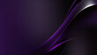 Abstrakte violette Pfeillichtrichtungsgeschwindigkeit auf schwarzer Technologie, futuristisches Design, moderne Hintergrundvektorillustration.