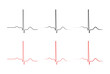 Ventricular repolarization, Cardiac cycle, ECG of heart in normal sinus rhythm, QT interval of ECG.