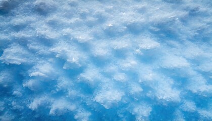 Wall Mural - Blue snow texture background.