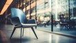 office blur chair business illustration furniture ergonomic, design modern, comfortable executive office blur chair business