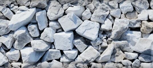 Wall Mural - pebble stone material texture background. generative ai technology.