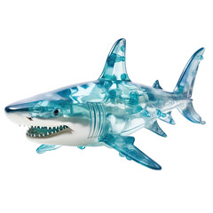 Canvas Print - Shark Transparent Toy