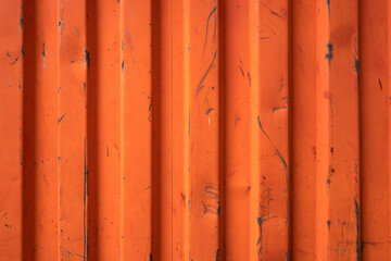 Canvas Print - Closeup view of rusty metal