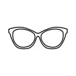 © Denys - Glasses icon vector. Sunglasses illustration sign. blindness symbol or logo.