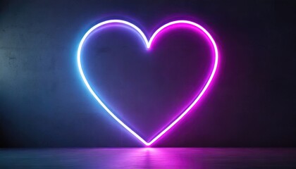 Neon heart