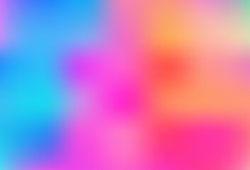 Wall Mural - Light Multicolor, Rainbow vector abstract bokeh pattern.