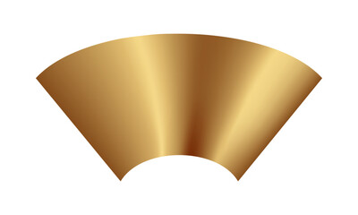 Sticker - Golden Confetti Tape Element