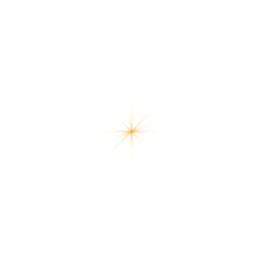 Canvas Print - Glowing Glare Star