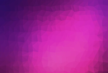 Dark Pink vector abstract mosaic pattern.