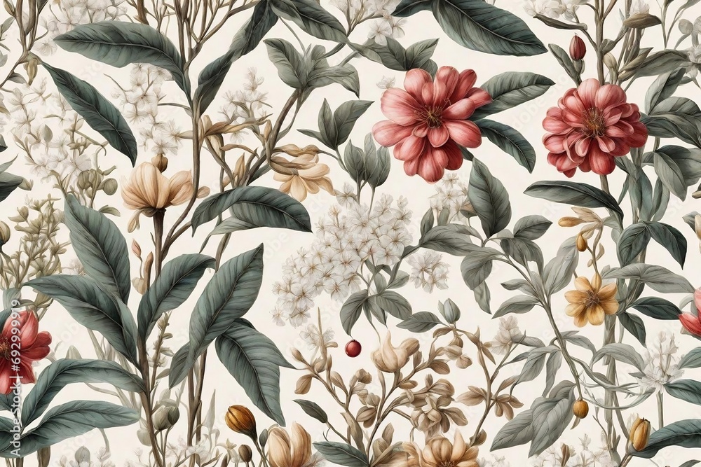 meticulous hand drawn botanical Art, beautiful and naturalistic style ...