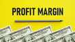 © Andrii - Profit margin is shown using the text