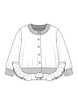 © Lungi - Baby fashion Top, baby clothes, fashion illustration, fashion cad
