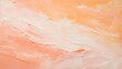 Closeup of a minimalistic pastel peach canvas, enhanced by subtle Peach Fuzz strokes for a serene atmosphere.