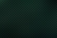 Dark Green Background With A Pattern Of Hexagons And Rhombuses