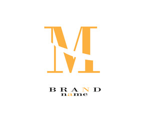 Poster - New style M letter logo design