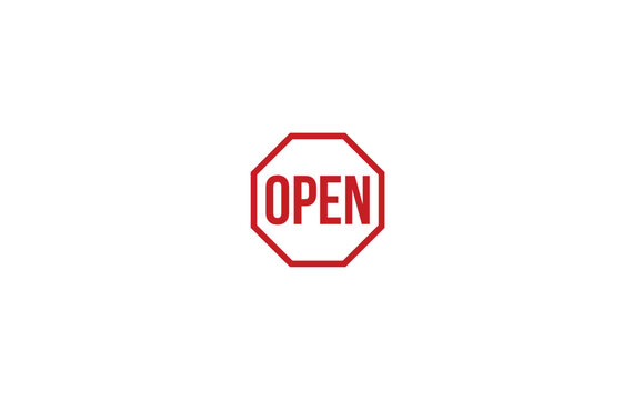 Open icon vector design Illustration.