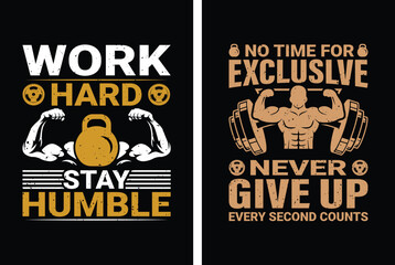 Wall Mural - Gym t-shirt design bundle fitness t-shirt