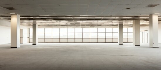 Canvas Print - Vacant space in contemporary building