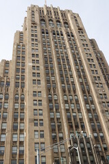 Wall Mural - Building in the downtown of Detroit, Michigan