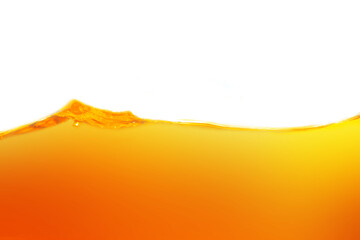 Close up bright orange juice texture for health and nature waves