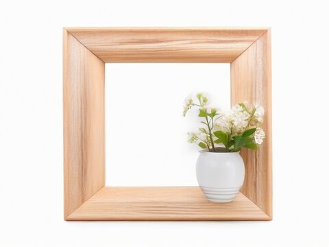 flowers in a wooden box