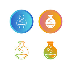 Canvas Print - Science Vector Icon