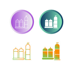 Sticker - Refinery Vector Icon