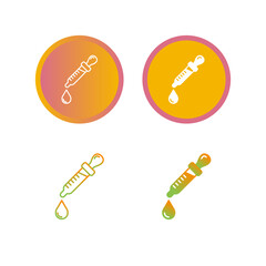 Sticker - Dropper Vector Icon