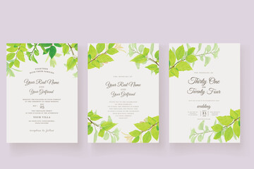 spring and summer floral card design