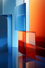 Aufkleber - Abstract, minimalist depiction of a rare, sought-after NFT.
