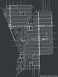 Detailed hand drawn navigational urban street roads map of the WASHINGTON HEIGHTS COMMUNITY AREA of the American city of CHICAGO, ILLINOIS with vivid road lines and name tag on solid background